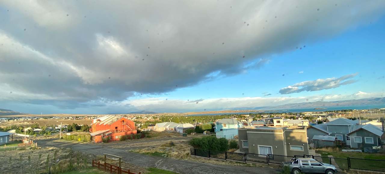 Ausblick Hostel Rukahué