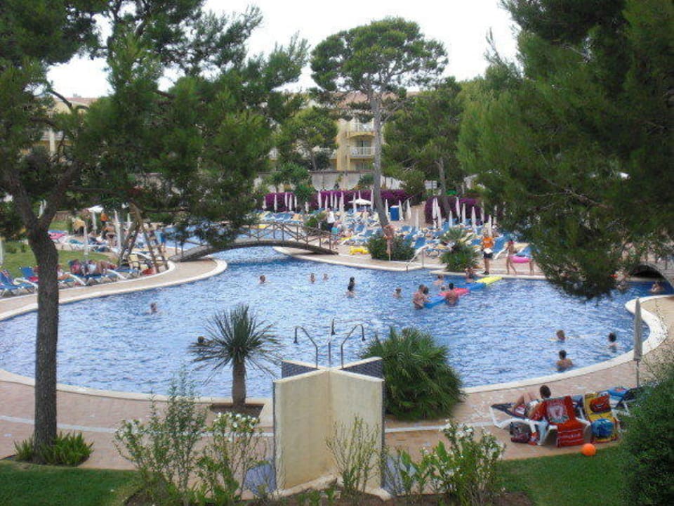 Ein Teil der Poollandschaft Zafiro Mallorca