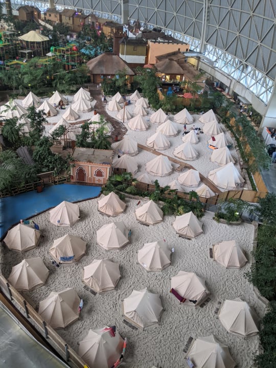 Ausblick Tropical Islands Resort