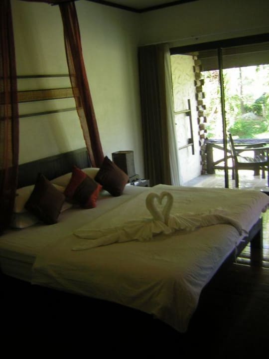 Blick auf das Bett Annika Koh Chang