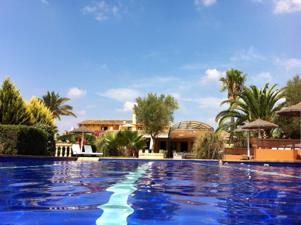 Poolblick Finca Amapola - Agrotourismus Hotel