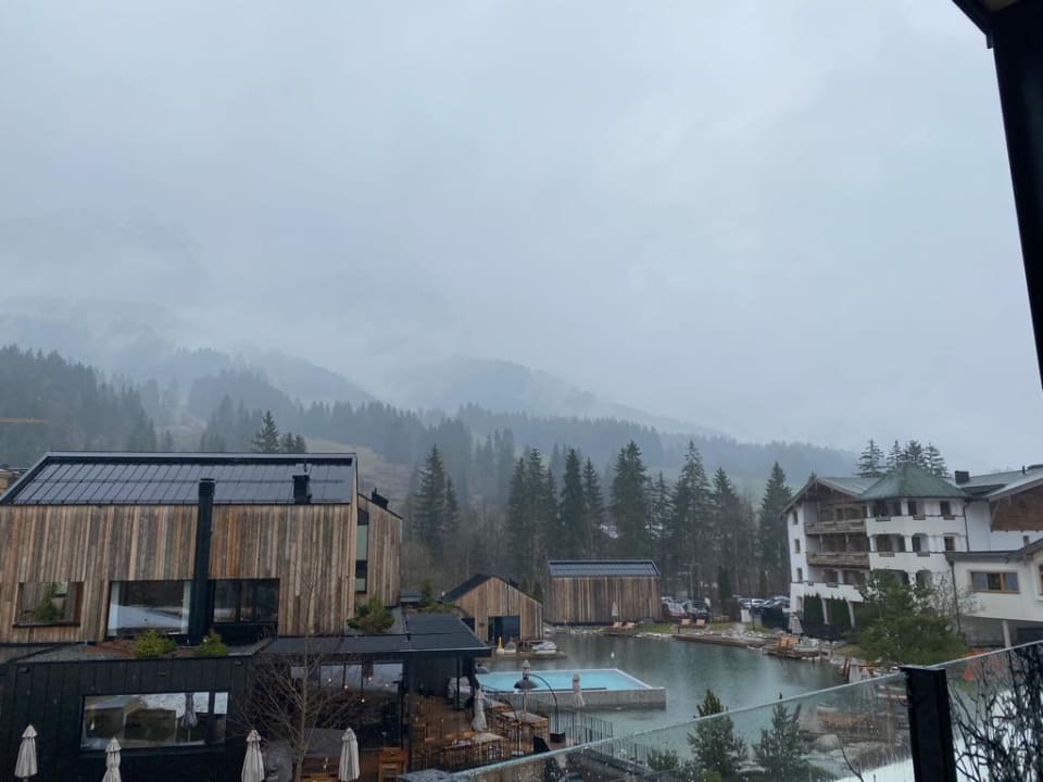 Ausblick Naturhotel Forsthofgut