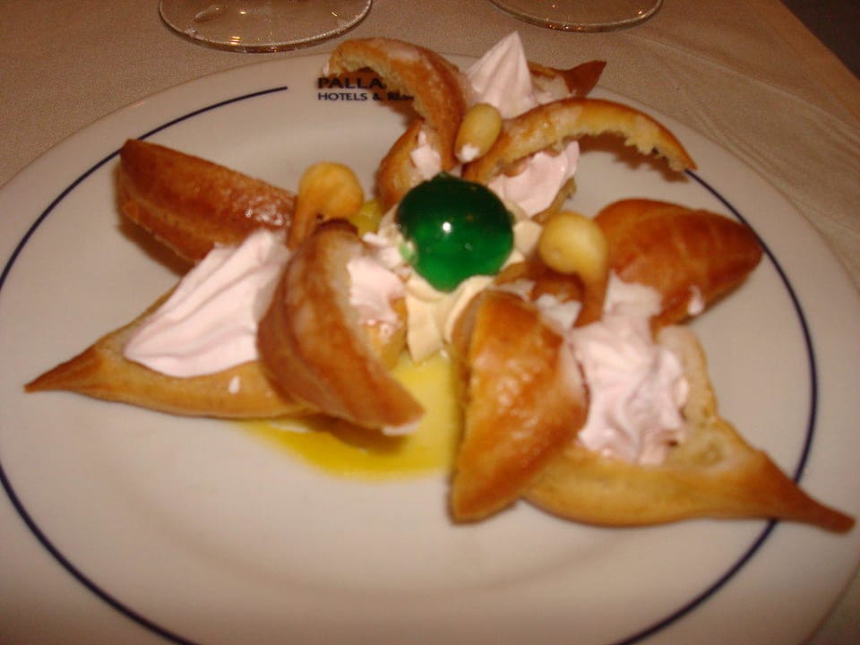 Dessert im Royal Gourmet Schwantrio TRS Turquesa Hotel - Adults only