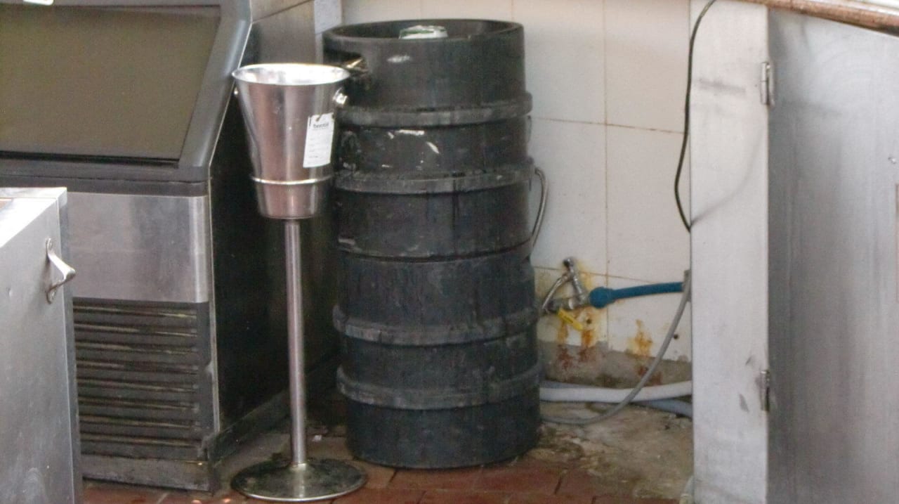 Poolbar hinter den Kulissen Iberotel Makadi Beach