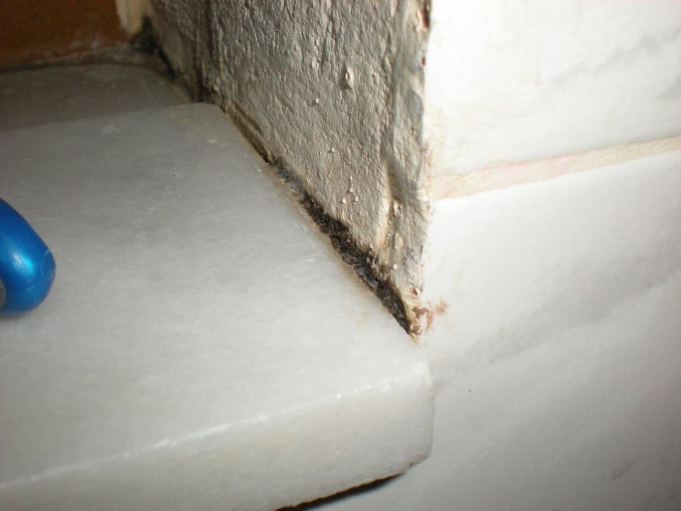 Fensterbrett im Bad Hotel Stavroula Palace