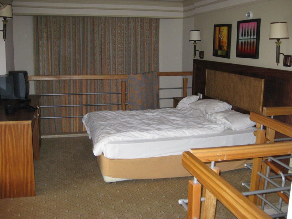 Obere Etage des Familienzimmers Hotel Villa Side