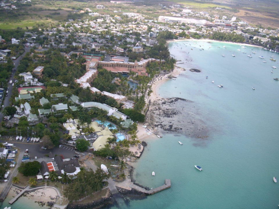 Blick von oben (Heliflight) Mauricia Beachcomber Resort & Spa