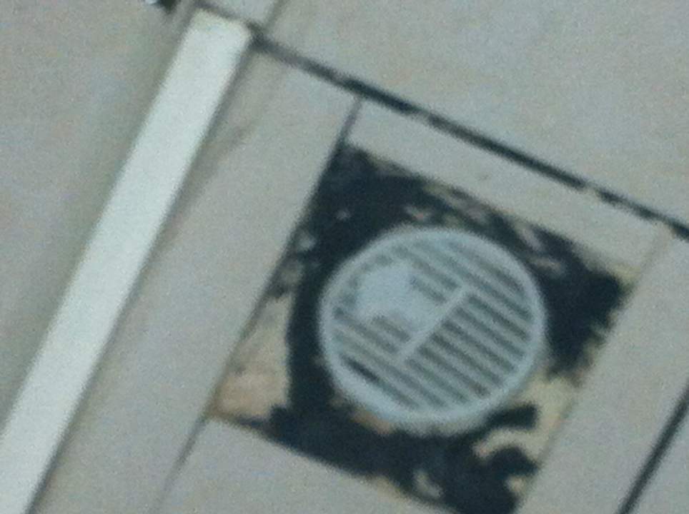 Boden in der Dusche Hotel Angora