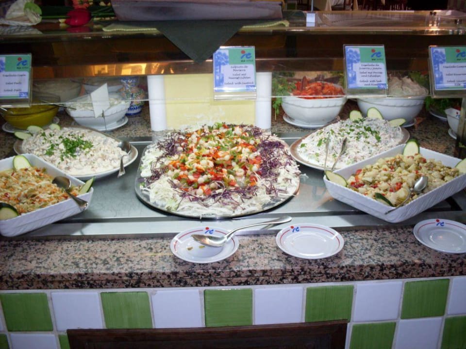 Salatbuffet Cala Llenya Resort Ibiza