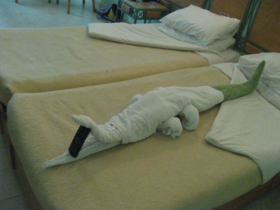 Figurka z ręczników Hotel Falcon Hills