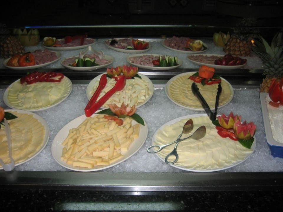 Verschiedener Käse Hotel Brisas del Caribe