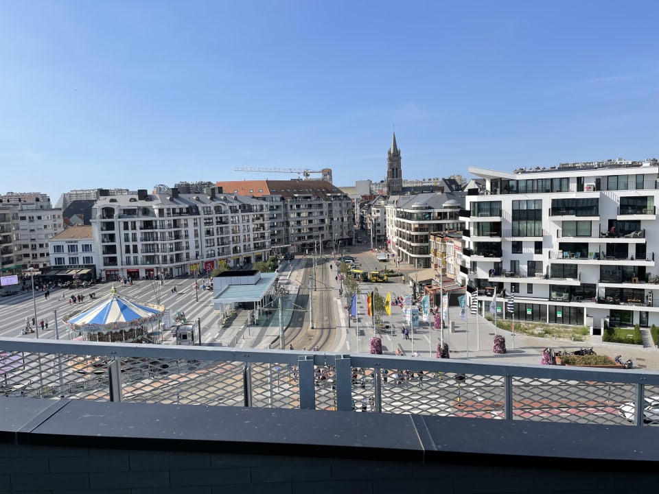 Ausblick Hotel Mercure Blankenberge Station