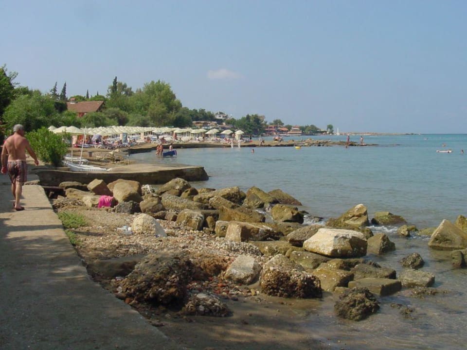 Aussicht auf den Strand Can Garden Beach