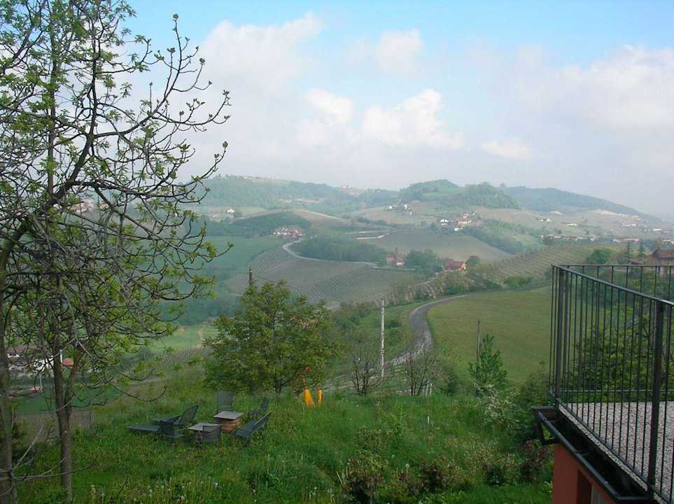Blick aus unserem Zimmer Il Grillo Parlante