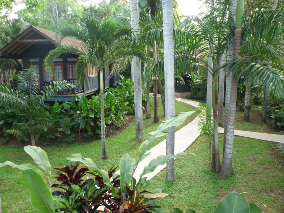 Garten mit Bungalow Sunset at the Palms Resort - Adults Only