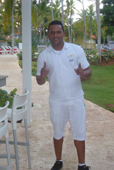 Domingo, unser Kellner Wyndham Alltra Samana