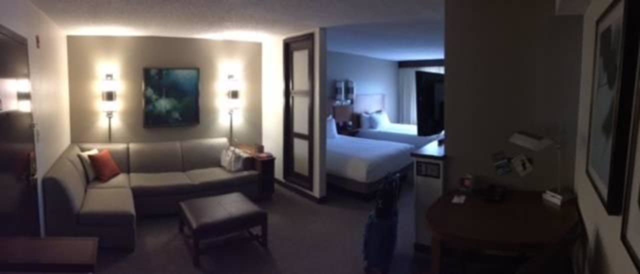 Couch and hangout area Hotel Hyatt Place Austin North Central