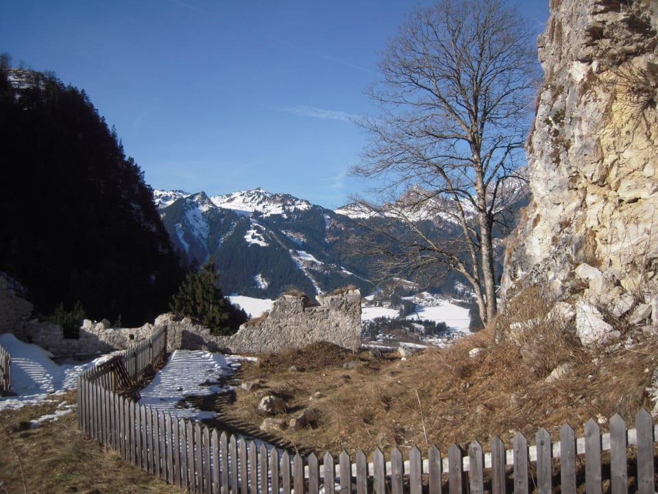 Ausblick bei der Wanderung Panoramahotel Talhof Garni