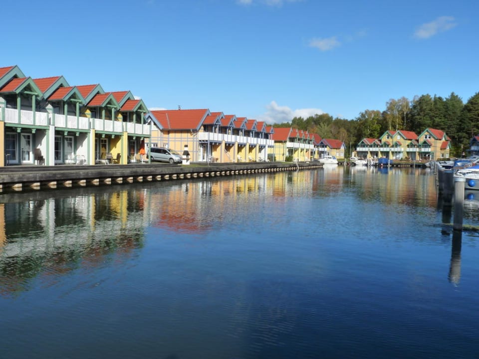 Ferienhäuser des Hafendorfes Precise Resort Hafendorf Rheinsberg