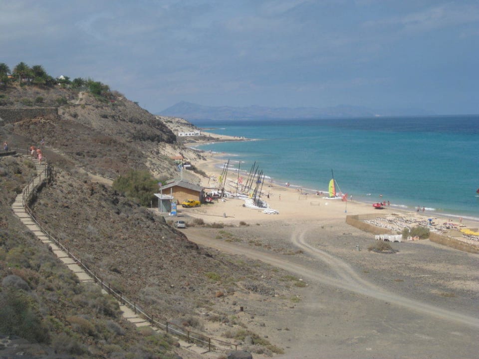 Treppe zum Strand Club Jandia Princess