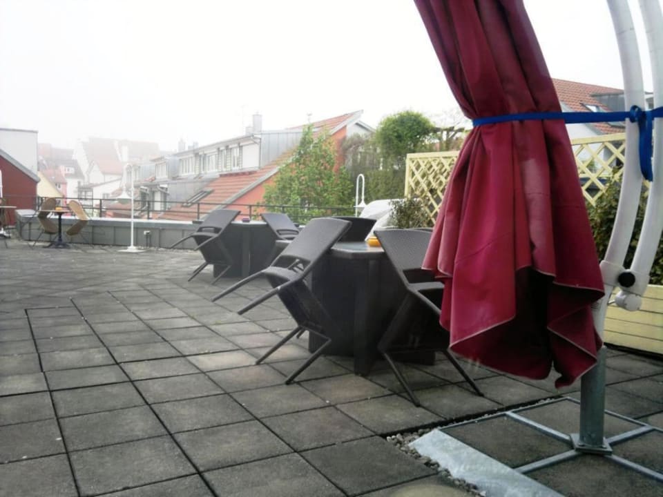 Sommerterrasse Hotel Halm Konstanz