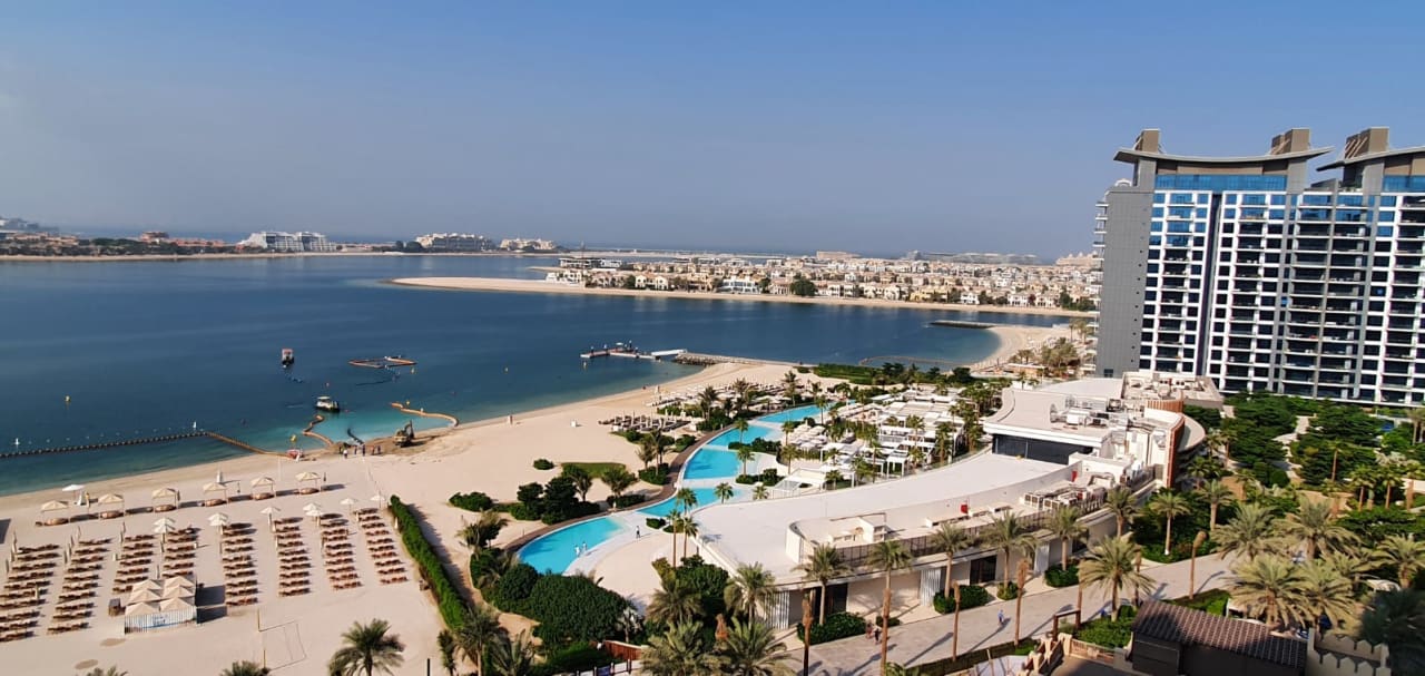 Ausblick Fairmont The Palm