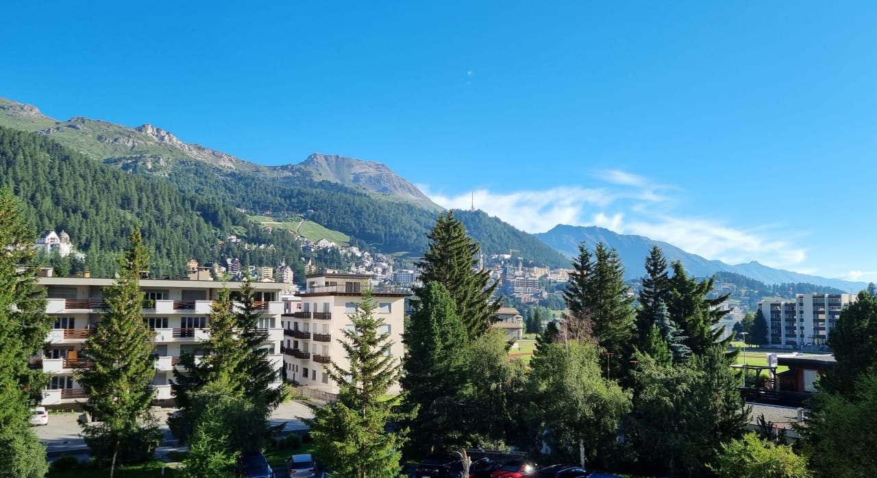 Ausblick Hotel Laudinella