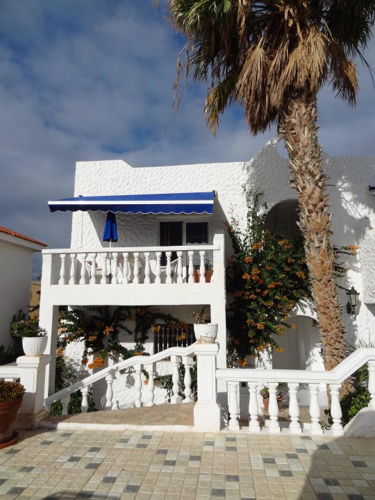 "Blick von der Terrasse auf das Haus" Casablanca ...