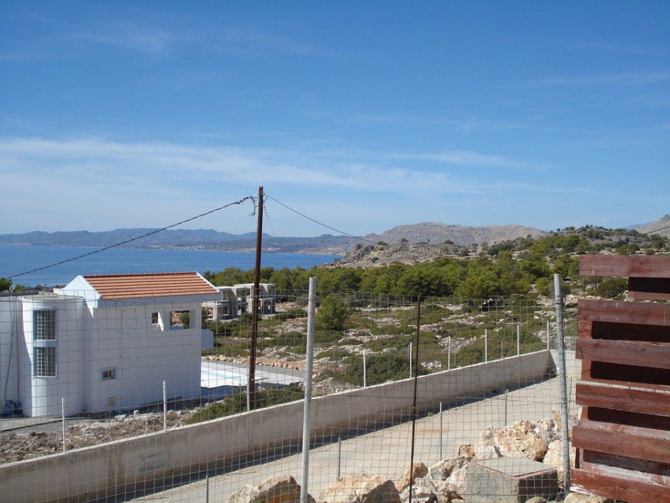Blick vom Pool Villa am Meer