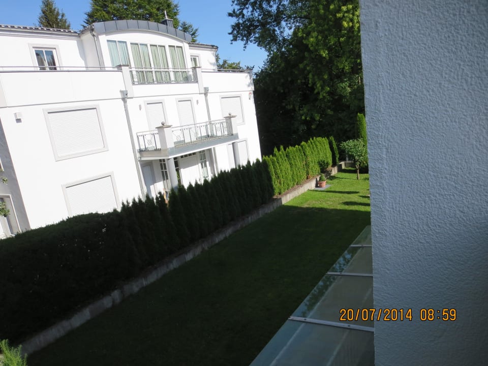 Na, der Blick ist doch schon mal recht gut Villa Solln