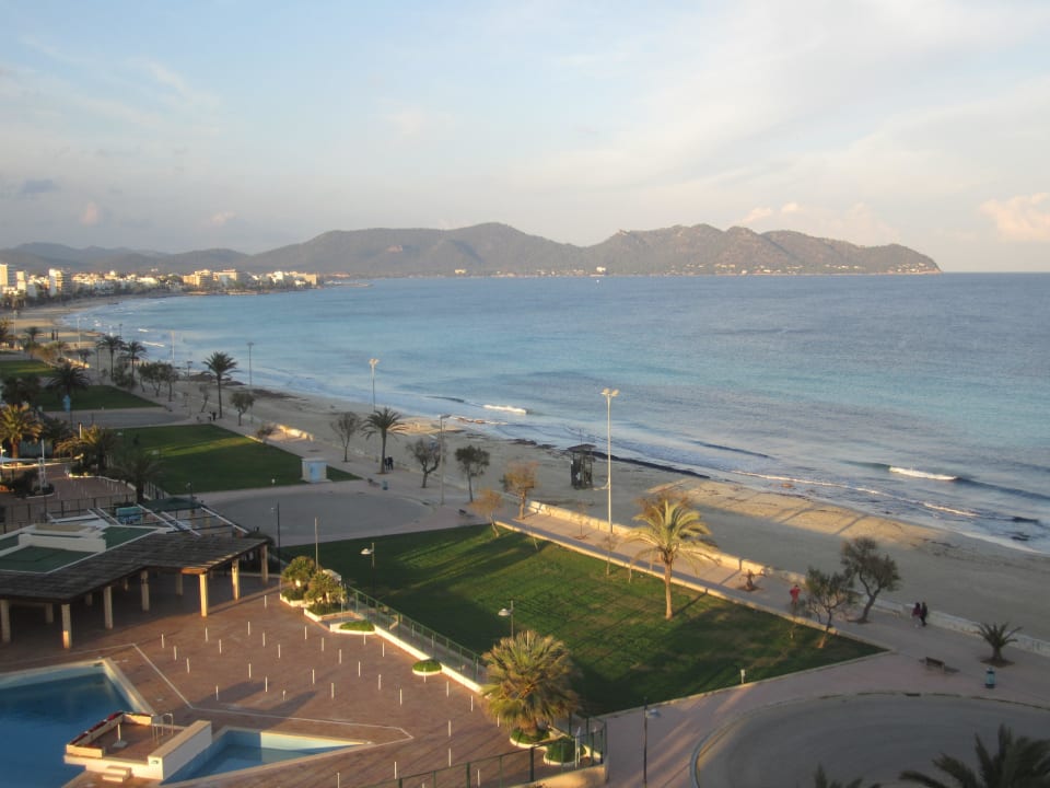 Vom Balkon  Hipotels Hipocampo Playa