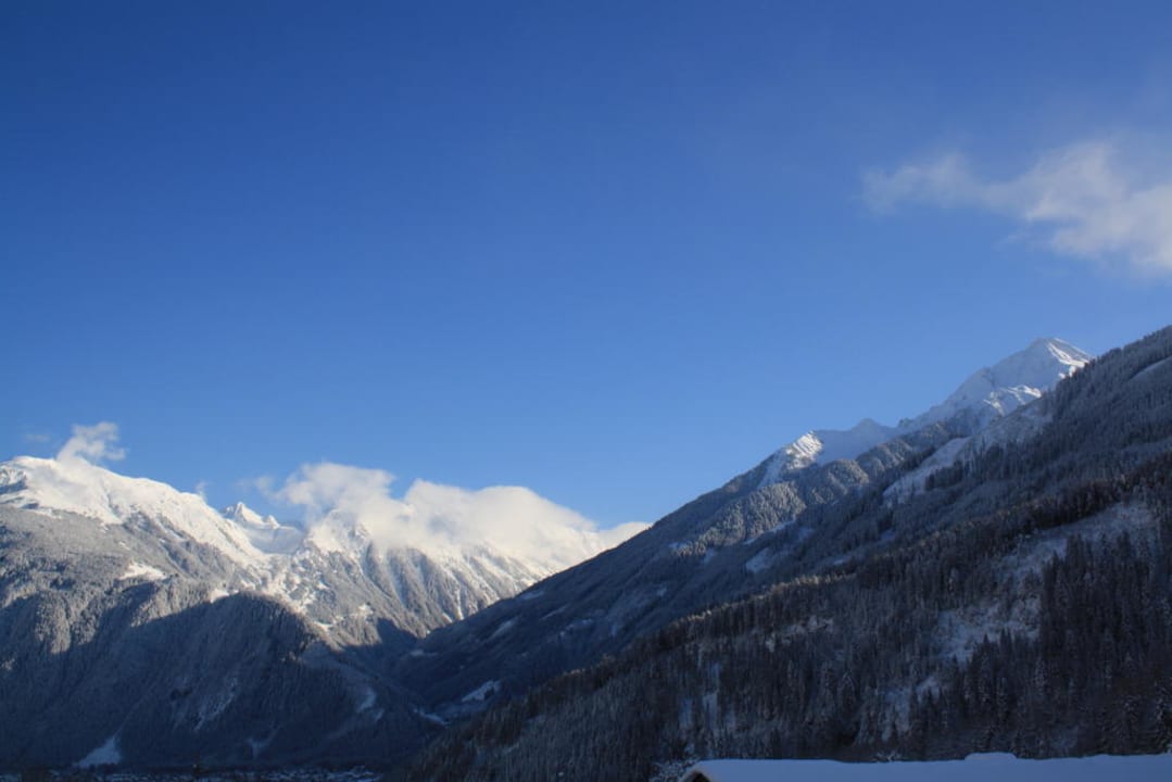 Ausblick vom Balkon Hotel Neuwirt