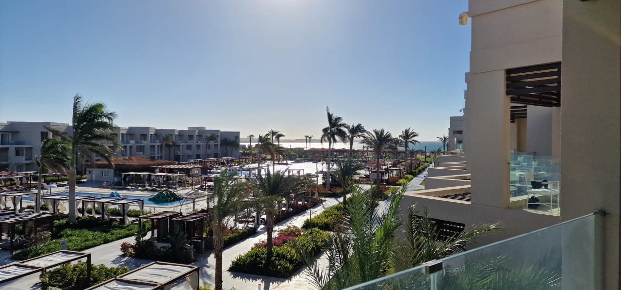 Ausblick Steigenberger Resort Ras Soma