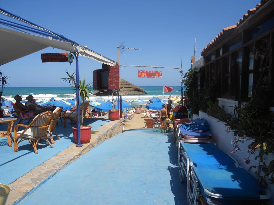 Weg zum Strand Cactus Royal