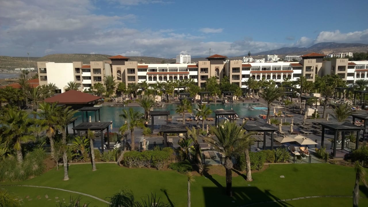 Sehr schöner Garten Hotel Riu Palace Tikida Agadir