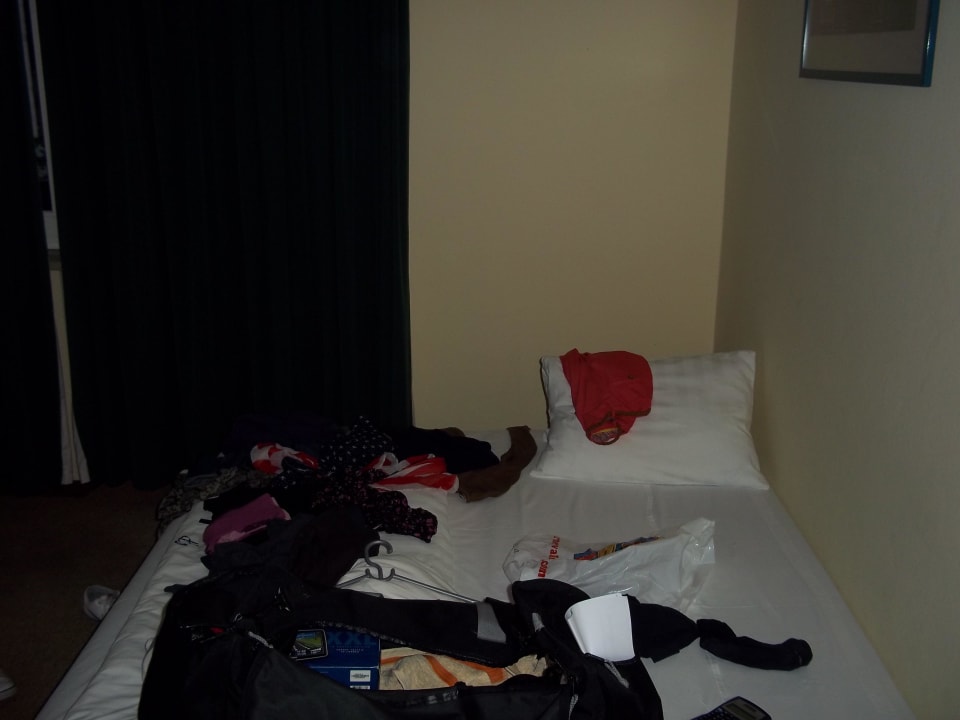 Schlafzimmer/Zustellbett Apparthotel Steiners