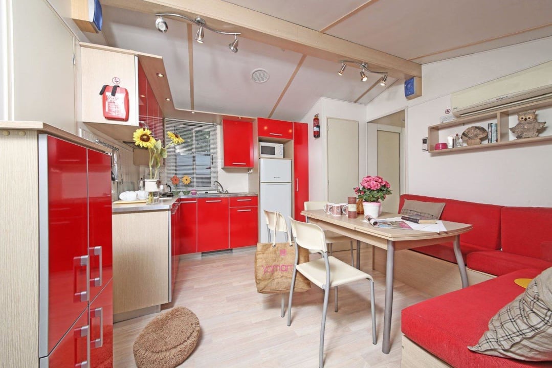 Selectcamp Mobilheim 3 Schlafzimmer Wohn- Essbereich Butterfly Camping Village