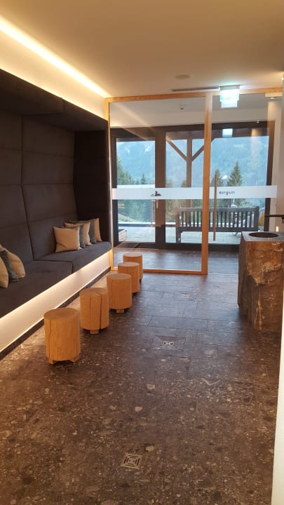 Eingang/Vorraum Sauna Familotel Allgäuer Berghof