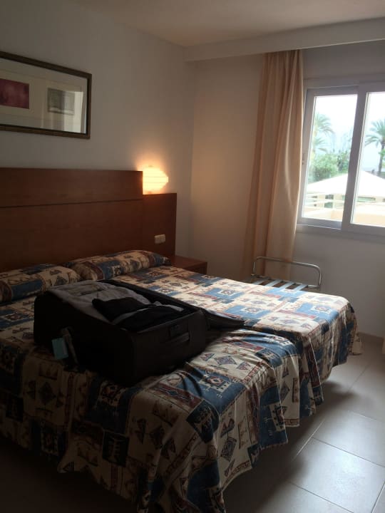 Eines der Schlafzimmer Hipotels Mercedes