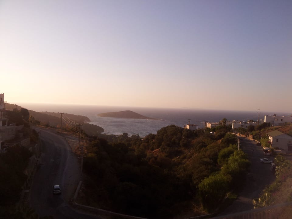 Widok z restauracji Golden Age Hotel Crystal Bodrum