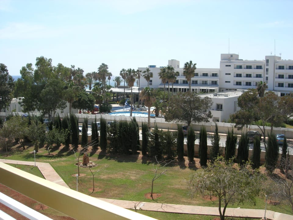 Ausblick vom Balkon Asterias Beach
