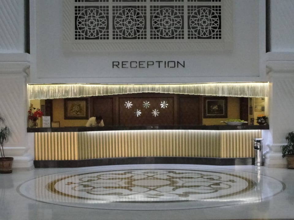 Rezeption  Aydinbey Kings Palace & Spa