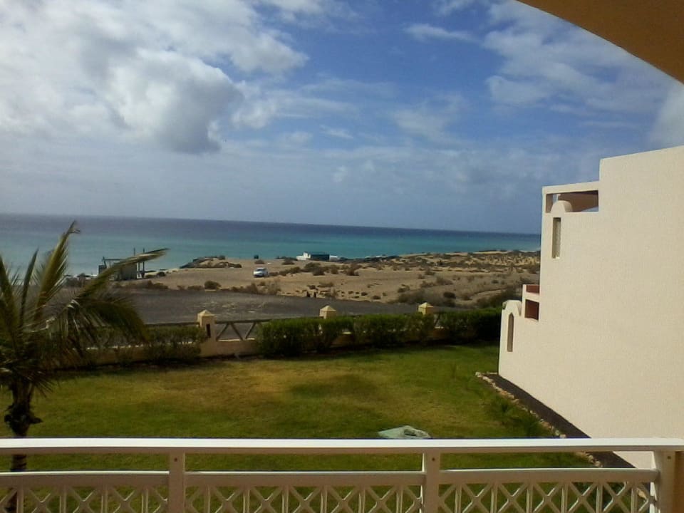 Blick vom Beachfront Bungalow 2112 zum Strand H10 Playa Esmeralda - Adults only