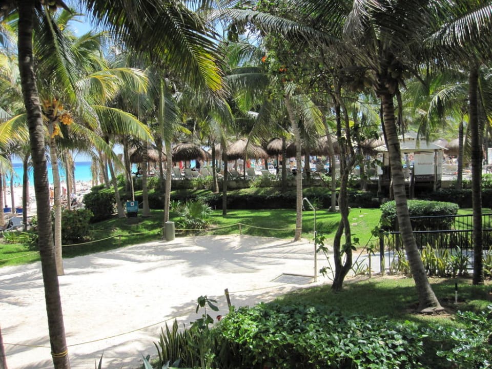Blick vom Beach-Club Hotel Riu Tequila