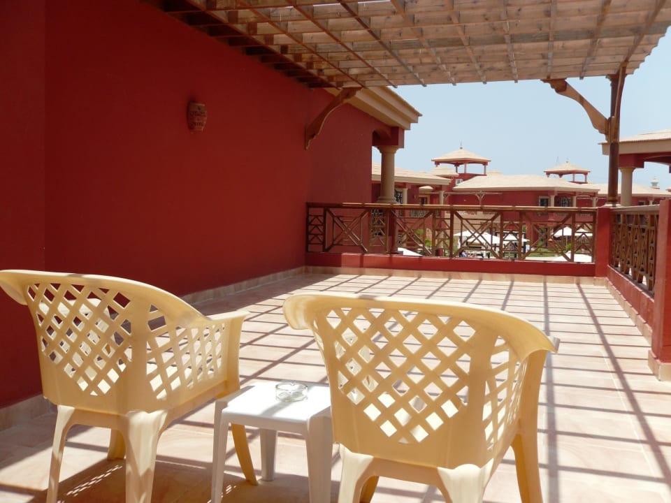 Terrasse 400er Bereich Pickalbatros Alf Leila Wa Leila Resort - Neverland Hurghada
