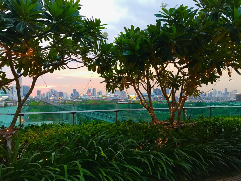 Gartenanlage Mercure Bangkok Makkasan