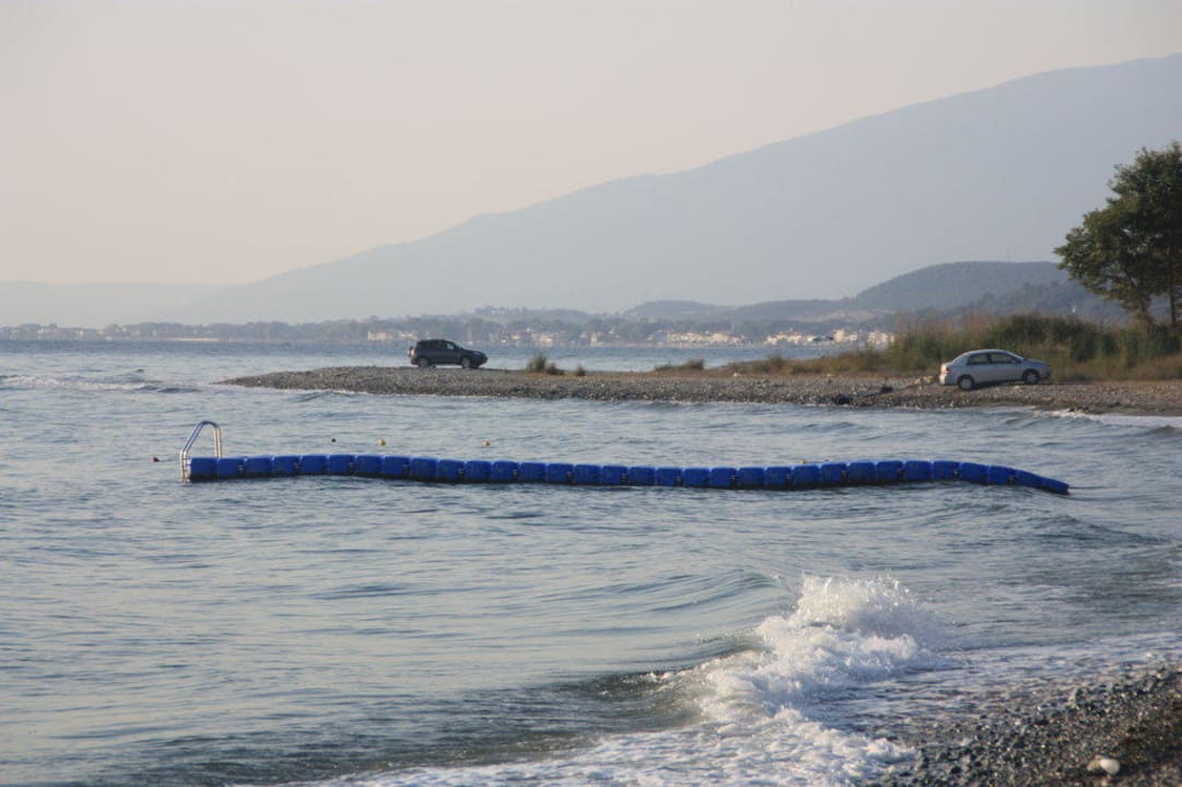 Der tolle Badesteg alltoura Club Hotel Poseidon Palace