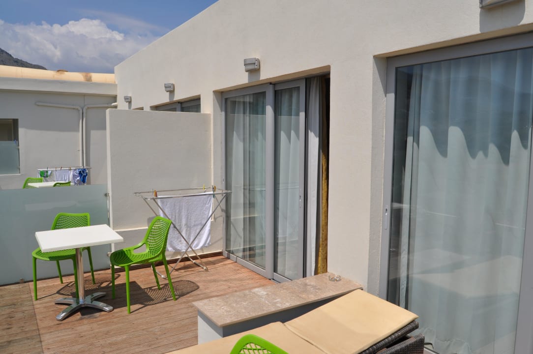 Familienzimmer mit großer Dachterrasse Hotel Corissia Princess