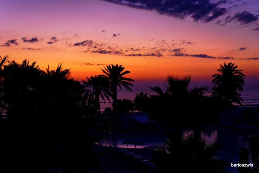 Widok z pokoju - po zmianie na lepszy  Hotel Thalassa Mahdia