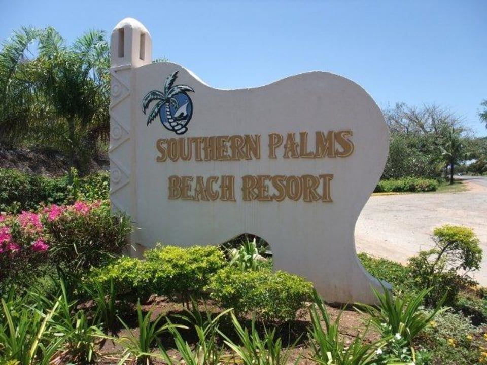 Eingang Hotel Southern Palms Beach Resort